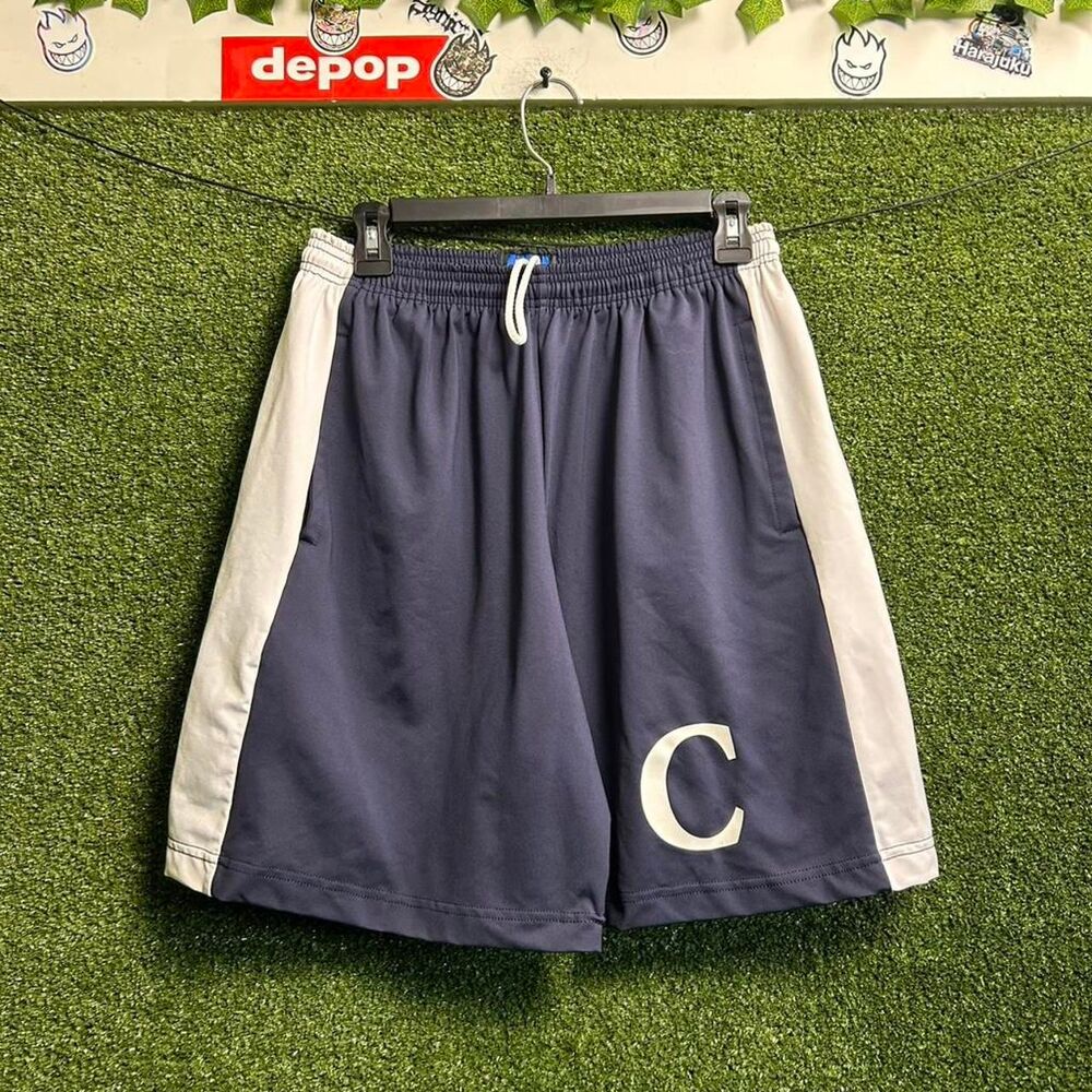 Men's Navy and Blue Shorts
